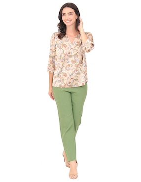 Blusa Duplan manga 3/4 para mujer