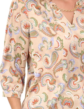 Blusa Duplan manga 3/4 para mujer
