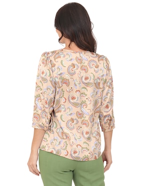 Blusa Duplan manga 3/4 para mujer