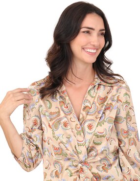 Blusa Duplan manga 3/4 para mujer