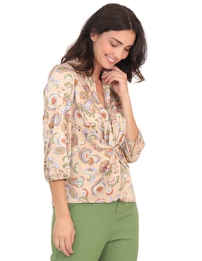 Blusa Duplan manga 3/4 para mujer