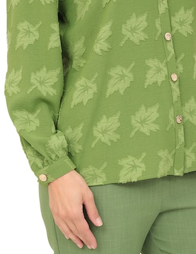Blusa Duplan manga larga para mujer
