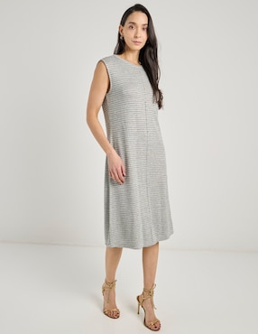 Vestido midi casual Damaia Atelier para mujer
