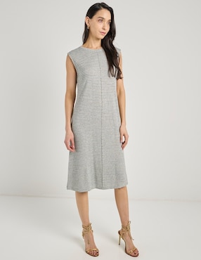 Vestido midi casual Damaia Atelier para mujer