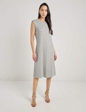 Vestido midi casual Damaia Atelier para mujer