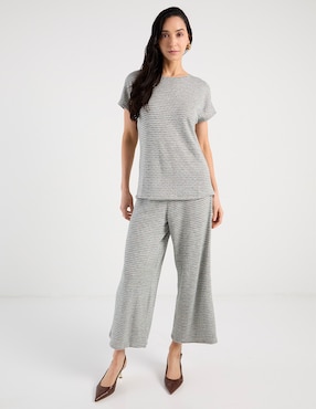 Blusa Damaia Atelier manga corta para mujer