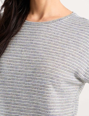 Blusa Damaia Atelier manga corta para mujer