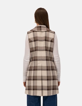 Chaleco Merkabá impermeable para mujer
