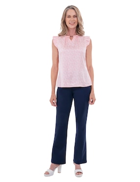Blusa Chaps manga corta para mujer