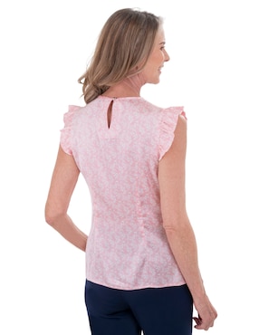 Blusa Chaps manga corta para mujer