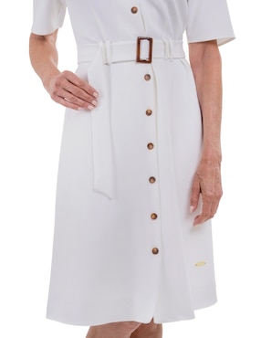 Vestido a la rodilla casual Chaps para mujer
