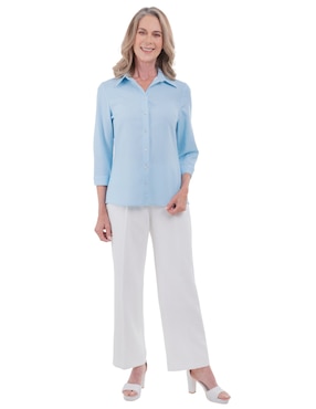 Blusón Chaps manga 3/4 para mujer