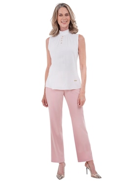 Blusa Chaps sin manga para mujer