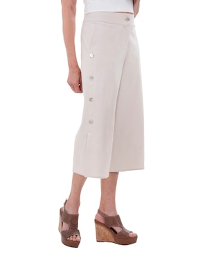 Pantalón coulotte Chaps regular para mujer