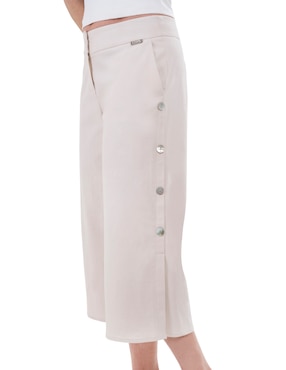 Pantalón coulotte Chaps regular para mujer