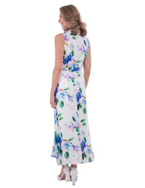 Vestido maxi casual Chaps para mujer