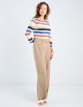 Blusa Talbots manga 3/4 para mujer