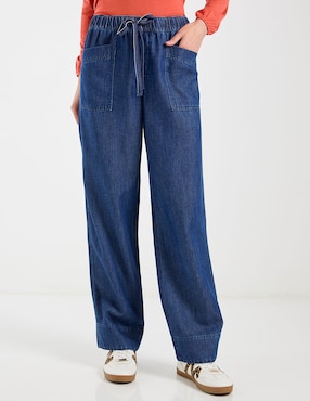 Pantalón relaxed Talbots wide leg para mujer