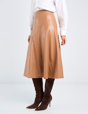 Falda crop Talbots cintura alta