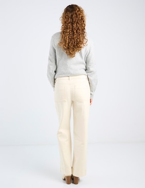 Jeans relaxed acampanado Talbots para mujer
