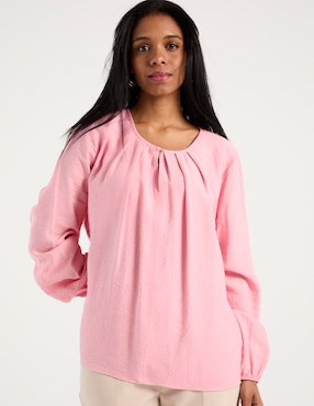 Blusa Damaia Atelier manga larga para mujer