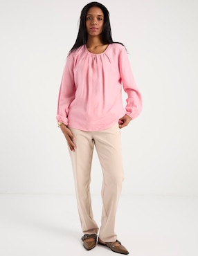 Blusa Damaia Atelier manga larga para mujer