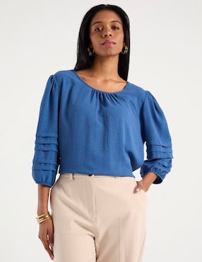 Blusa Damaia Atelier manga 3/4 para mujer