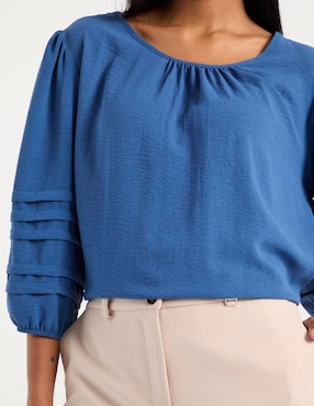 Blusa Damaia Atelier manga 3/4 para mujer