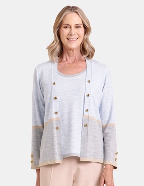Blusa Vitos manga larga para mujer