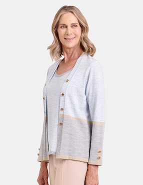 Blusa Vitos manga larga para mujer