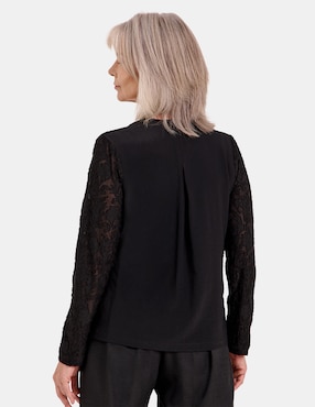 Blusa Vitos manga larga para mujer