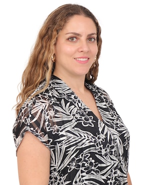 Blusa Duplan Petite manga corta para mujer