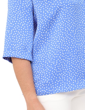 Blusa Duplan Petite manga 3/4 para mujer