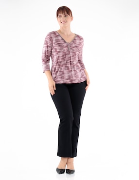 Blusa Margaret manga 3/4 para mujer