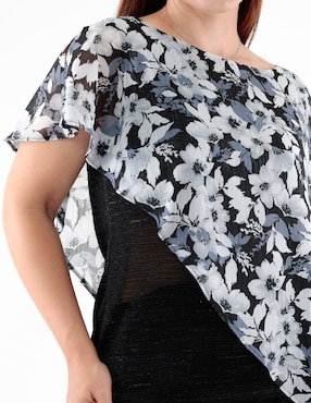 Blusa Margaret manga corta para mujer