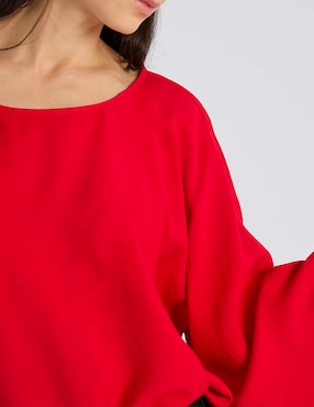 Blusa Lorenza Blau manga larga para mujer