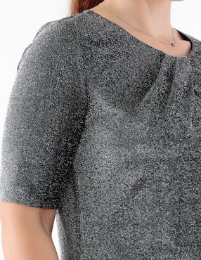 Blusa Margaret manga corta para mujer