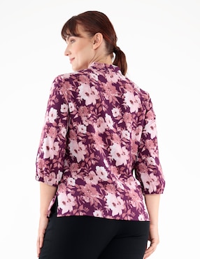 Blusa Margaret manga 3/4 para mujer