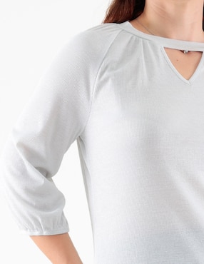 Blusa Margaret manga 3/4 para mujer