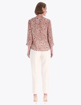 Blusa Charme manga 3/4 para mujer