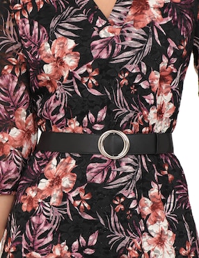 Vestido midi casual Duplan para mujer