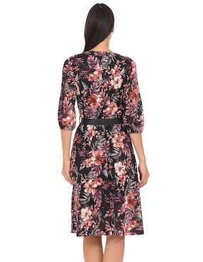 Vestido midi casual Duplan para mujer