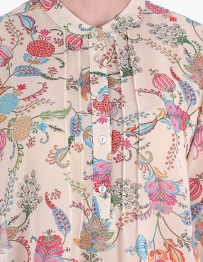Blusa Charme manga larga para mujer