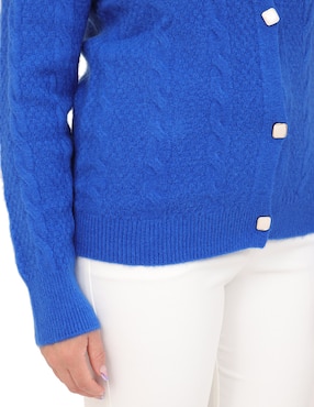 Suéter Duplan Petite cuello redondo para mujer