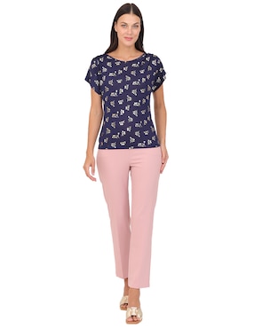 Blusa Duplan manga corta para mujer