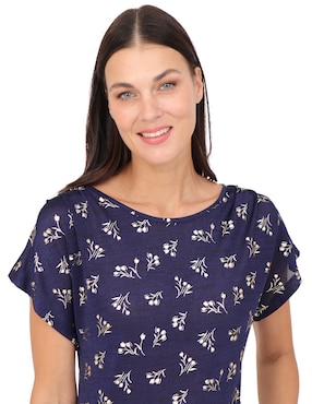 Blusa Duplan manga corta para mujer