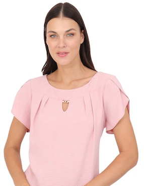 Blusa Duplan manga corta para mujer