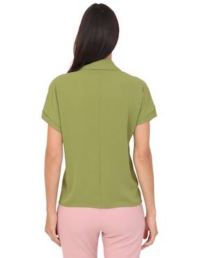 Blusa Duplan manga corta para mujer