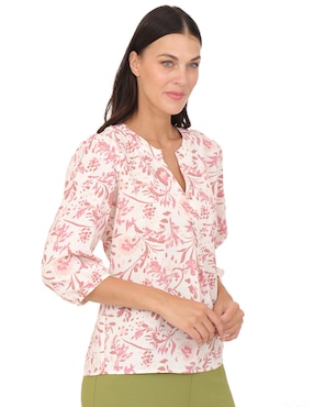 Blusa Duplan manga 3/4 para mujer