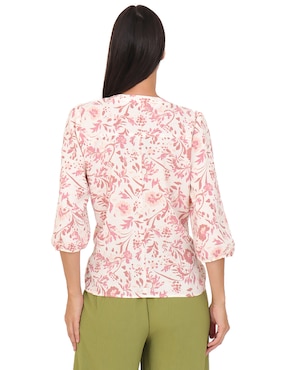 Blusa Duplan manga 3/4 para mujer